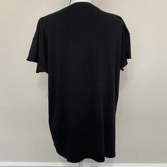 Posh AF Short Sleeve Black Custom Tee Size Large - Picture 5 of 12